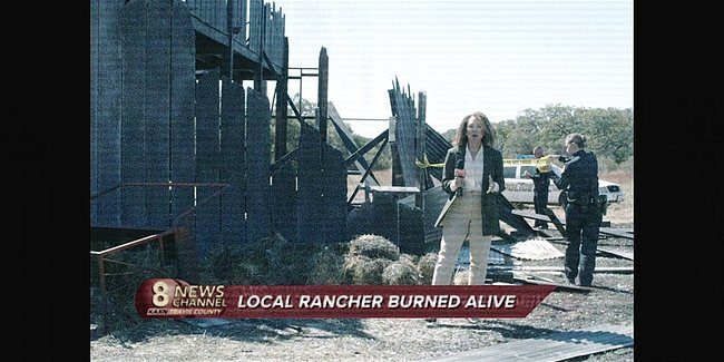 Local rancher burned alive on Walker.