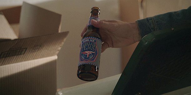 Larklair Tejas beer shows up from Supernatural Season One Hell House on Walker 2.14.