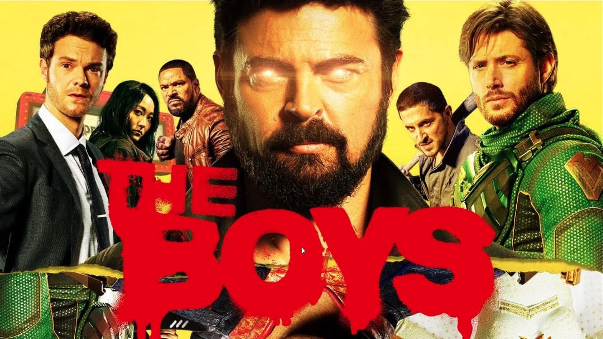 Постер пацанов 4. The boys 3.