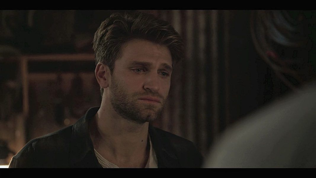 Gay Liam looking sad after kidnapping on Walker 3.3.