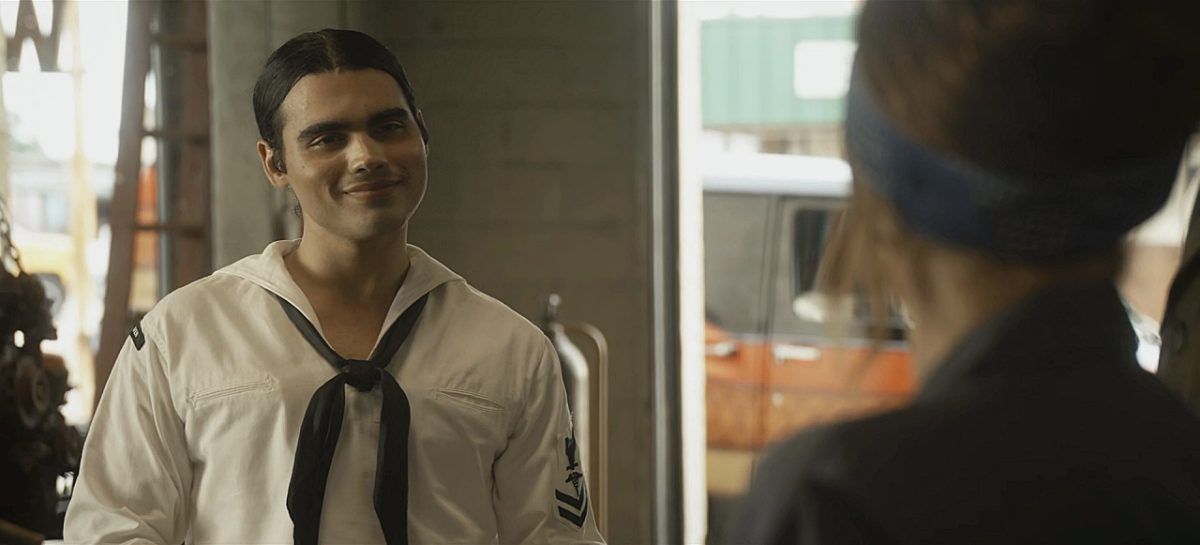 Winchesters gay Carlos talking about his men in uniform fetish to Millie 1.4.