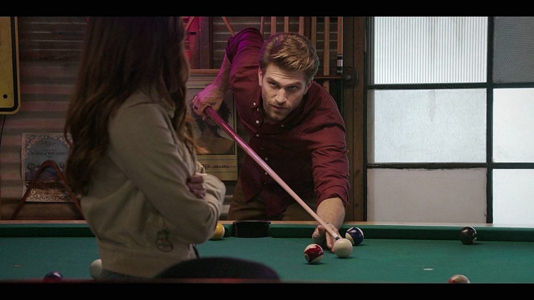 Walker gay Liam stroking off long hard poolstick while Stella tells him hot story of Colton's night with Augie.
