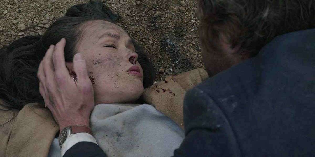 Walker dead Julia from explosion in False Flag Part 1.