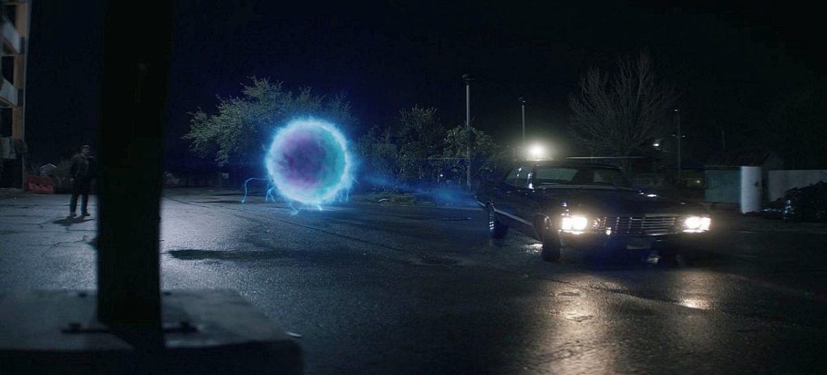 Baby Impala from Supernatural coming through multiverse for Winchesters finale.