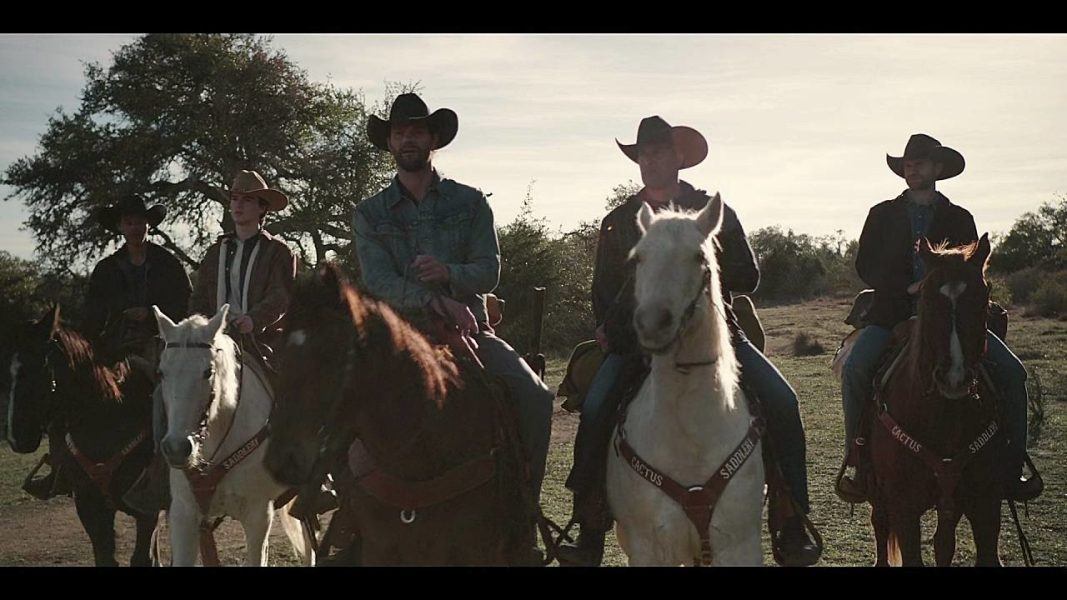 Walker sexy hot cowboys Jared Padalecki ready for bareback horse gang bang 3.17