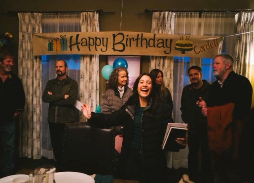 Mitch Pilleggi surprise birthday party on Walker Season 4 set.