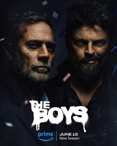 Karl Urban with Jeffrey Dean Morgan The Boys Butcher Season 4